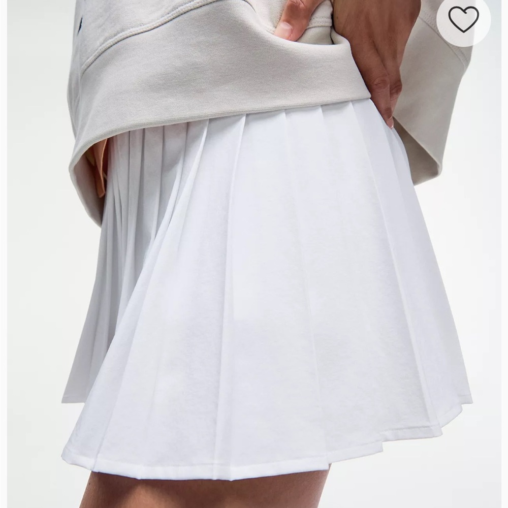 🚨SOLD🚨[NWOT] LULULEMON "High-Rise Pleated Tennis Skirt" in White: Sz 10 - Picture 8 of 13